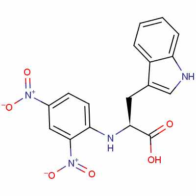 N-(2,4-二硝基苯基)-L-色氨酸結(jié)構(gòu)式_1655-51-2結(jié)構(gòu)式