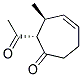 4-Cyclohepten-1-one, 2-acetyl-3-methyl-, trans-(9ci)Structure,166825-87-2Structure 4-Cyclohepten-1-one, 2-acetyl-3-methyl-, trans-(9ci) Structure,166825-87-2Structure