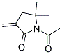 2-Pyrrolidinone, 1-acetyl-5,5-dimethyl-3-methylene-(9ci)Structure,167281-21-2Structure 2-Pyrrolidinone, 1-acetyl-5,5-dimethyl-3-methylene-(9ci) Structure,167281-21-2Structure