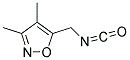 Isoxazole, 5-(isocyanatomethyl)-3,4-dimethyl-(9ci) Structure,167951-41-9Structure