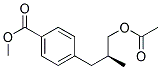 (s)-(9ci)-4-[3-(乙?；趸?-2-甲基丙基]-苯甲酸甲酯結(jié)構(gòu)式_170955-24-5結(jié)構(gòu)式