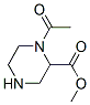 2-Piperazinecarboxylicacid,1-acetyl-,methylester(9ci)Structure,171504-96-4Structure 2-Piperazinecarboxylicacid,1-acetyl-,methylester(9ci) Structure,171504-96-4Structure