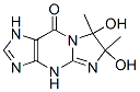 (9ci)-1,4,6,7-四氫-6,7-二羥基-6,7-二甲基-9H-咪唑并[1,2-a]嘌呤-9-酮結(jié)構(gòu)式_171813-07-3結(jié)構(gòu)式