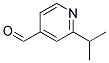 4-Pyridinecarboxaldehyde, 2-(1-methylethyl)-(9ci)Structure,172294-75-6Structure 4-Pyridinecarboxaldehyde, 2-(1-methylethyl)-(9ci) Structure,172294-75-6Structure