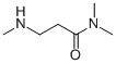 N~1~,n~1~,n~3~-trimethyl-beta-alaninamideStructure,17268-50-7Structure N~1~,n~1~,n~3~-trimethyl-beta-alaninamide Structure,17268-50-7Structure