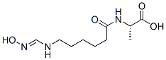 L-alanine, n-[6-[(hydroxyiminomethyl)amino]-1-oxohexyl]-(9ci) Structure,173144-82-6Structure