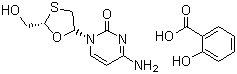 水楊酸拉米呋啶結(jié)構(gòu)式_173522-96-8結(jié)構(gòu)式