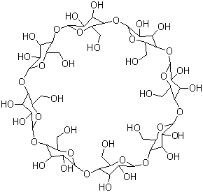 Gamma-環(huán)糊精結(jié)構(gòu)式_17465-86-0結(jié)構(gòu)式