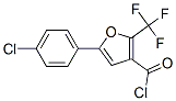5-(4-Chlorophenyl)-2-(trifluoromethyl)-3-furoyl chlorideStructure,175276-61-6Structure 5-(4-Chlorophenyl)-2-(trifluoromethyl)-3-furoyl chloride Structure,175276-61-6Structure