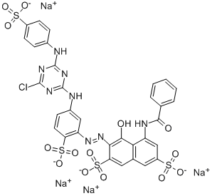 Reactive Red 4 Structure,17681-50-4Structure