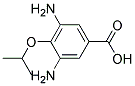 (9ci)-3,5-二氨基-4-(1-甲基乙氧基)-苯甲酸結(jié)構(gòu)式_177960-36-0結(jié)構(gòu)式