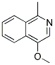 Isoquinoline, 4-methoxy-1-methyl-(9ci)Structure,181872-61-7Structure Isoquinoline, 4-methoxy-1-methyl-(9ci) Structure,181872-61-7Structure