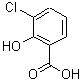 3-氯水揚(yáng)酸結(jié)構(gòu)式_1829-32-9結(jié)構(gòu)式