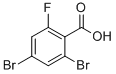 2,4-Dibromo-6-fluorobenzoic acidStructure,183065-69-2Structure 2,4-Dibromo-6-fluorobenzoic acid Structure,183065-69-2Structure