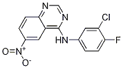 N-(3-chloro-4-fluorophenyl)-6-nitro-4-quinazolinamineStructure,184356-50-1Structure N-(3-chloro-4-fluorophenyl)-6-nitro-4-quinazolinamine Structure,184356-50-1Structure