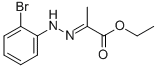 (E)-ethyl 2-(2-(2-bromophenyl)hydrazono)propanoateStructure,18474-55-0Structure (E)-ethyl 2-(2-(2-bromophenyl)hydrazono)propanoate Structure,18474-55-0Structure