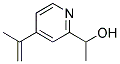 2-Pyridinemethanol, alpha-methyl-4-(1-methylethenyl)-(9ci)Structure,185220-34-2Structure 2-Pyridinemethanol, alpha-methyl-4-(1-methylethenyl)-(9ci) Structure,185220-34-2Structure