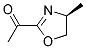 Ethanone, 1-(4,5-dihydro-4-methyl-2-oxazolyl)-, (s)-(9ci)Structure,185444-99-9Structure Ethanone, 1-(4,5-dihydro-4-methyl-2-oxazolyl)-, (s)-(9ci) Structure,185444-99-9Structure