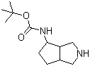 八氫環(huán)戊并[c]吡咯-4-氨基甲酸酯叔丁酯結(jié)構(gòu)式_185693-12-3結(jié)構(gòu)式