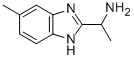 1H-benzimidazole-2-methanamine,alpha,5-dimethyl-(9ci) Structure,185949-59-1Structure