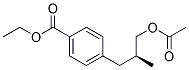 (s)-(9ci)-4-[3-(乙?；趸?-2-甲基丙基]-苯甲酸乙酯結(jié)構(gòu)式_186344-99-0結(jié)構(gòu)式