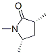 2-Pyrrolidinone,1,3,5-trimethyl-,cis-(9ci) Structure,189618-77-7Structure