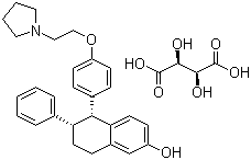 酒石酸拉索昔芬結(jié)構(gòu)式_190791-29-8結(jié)構(gòu)式