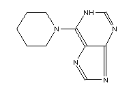 9H-purine, 6-(1-piperidinyl)-Structure,1928-81-0Structure 9H-purine, 6-(1-piperidinyl)- Structure,1928-81-0Structure