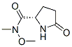 2-Pyrrolidinecarboxamide,n-methoxy-n-methyl-5-oxo-,(2s)-(9ci)Structure,195138-76-2Structure 2-Pyrrolidinecarboxamide,n-methoxy-n-methyl-5-oxo-,(2s)-(9ci) Structure,195138-76-2Structure