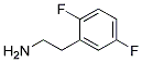 Benzeneethanamine, 2,5-difluoro-(9ci)Structure,199296-54-3Structure Benzeneethanamine, 2,5-difluoro-(9ci) Structure,199296-54-3Structure