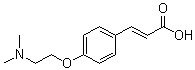 4-(2-Dimethylamino)ethoxycinnamic acid hydrochlorideStructure,199678-86-9Structure 4-(2-Dimethylamino)ethoxycinnamic acid hydrochloride Structure,199678-86-9Structure
