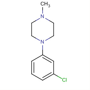Piperazine, 1-(3-chlorophenyl)-4-methyl-Structure,20011-11-4Structure Piperazine, 1-(3-chlorophenyl)-4-methyl- Structure,20011-11-4Structure