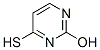 2-Pyrimidinol, 4-mercapto-(9ci)Structure,203213-14-3Structure 2-Pyrimidinol, 4-mercapto-(9ci) Structure,203213-14-3Structure