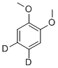 1,2-Dimethoxybenzene-4,5-d2Structure,203645-56-1Structure 1,2-Dimethoxybenzene-4,5-d2 Structure,203645-56-1Structure
