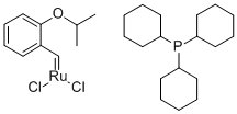 Dichloro(2-isopropoxyphenylmethylene)(tricyclohexylphosphine)ruthenium (ii)Structure,203714-71-0Structure Dichloro(2-isopropoxyphenylmethylene)(tricyclohexylphosphine)ruthenium (ii) Structure,203714-71-0Structure