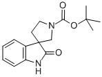 2-氧代-1,2-二氫螺[吲哚-3,3-吡咯烷]-1-羧酸叔丁酯結(jié)構(gòu)式_205383-87-5結(jié)構(gòu)式