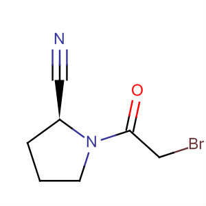 2-Pyrrolidinecarbonitrile, 1-(bromoacetyl)-, (2s)-(9ci)Structure,207557-33-3Structure 2-Pyrrolidinecarbonitrile, 1-(bromoacetyl)-, (2s)-(9ci) Structure,207557-33-3Structure