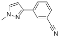 3-(1-Methyl-1H-pyrazol-3-yl)benzonitrileStructure,207909-05-5Structure 3-(1-Methyl-1H-pyrazol-3-yl)benzonitrile Structure,207909-05-5Structure