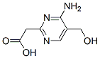 2-Pyrimidineacetic acid, 4-amino-5-(hydroxymethyl)-(8ci)Structure,21346-54-3Structure 2-Pyrimidineacetic acid, 4-amino-5-(hydroxymethyl)-(8ci) Structure,21346-54-3Structure