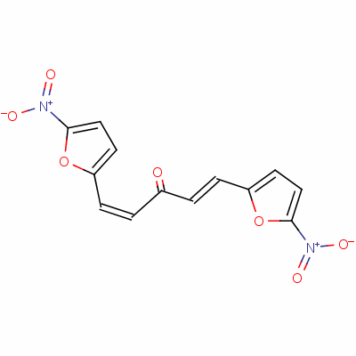 (1E,4e)-1,5-bis(5-nitrofuran-2-yl)penta-1,4-dien-3-oneStructure,2152-70-7Structure (1E,4e)-1,5-bis(5-nitrofuran-2-yl)penta-1,4-dien-3-one Structure,2152-70-7Structure