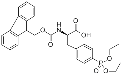 4-[(Diethoxyphosphoryl)methyl]-n-[(9h-fluoren-9-ylmethoxy)carbonyl]-d-phenylalanine Structure,215600-05-8Structure