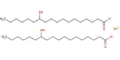 Barium(+2) 12-hydroxyoctadecanoateStructure,21598-22-1Structure Barium(+2) 12-hydroxyoctadecanoate Structure,21598-22-1Structure