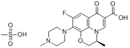 甲磺酸左旋氧氟沙星結構式_226578-51-4結構式