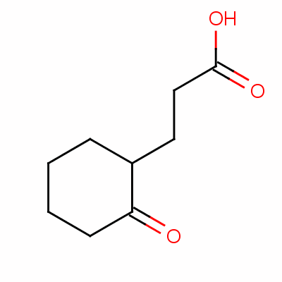3-(2-氧代-環(huán)己基)-丙酸結(jié)構(gòu)式_2275-26-5結(jié)構(gòu)式