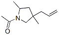 Pyrrolidine, 1-acetyl-2,4-dimethyl-4-(2-propenyl)- (9ci)Structure,228099-00-1Structure Pyrrolidine, 1-acetyl-2,4-dimethyl-4-(2-propenyl)- (9ci) Structure,228099-00-1Structure