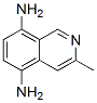 Isoquinoline, 5,8-diamino-3-methyl-(8ci)Structure,24011-37-8Structure Isoquinoline, 5,8-diamino-3-methyl-(8ci) Structure,24011-37-8Structure