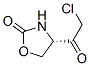 (4s)-(9ci)-4-(氯乙酰基)-2-噁唑烷酮結構式_244793-72-4結構式