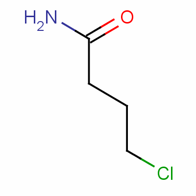 4-氯丁酰胺結(jié)構(gòu)式_2455-04-1結(jié)構(gòu)式