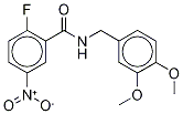 N-(3,4-dimethoxybenzyl)-2-fluoro-5-nitrobenzamideStructure,247568-67-8Structure N-(3,4-dimethoxybenzyl)-2-fluoro-5-nitrobenzamide Structure,247568-67-8Structure