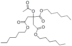 Trihexyl O-acetylcitrate Structure,24817-92-3Structure